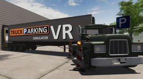 Screenshot dari video Truck Parking Simulator VR