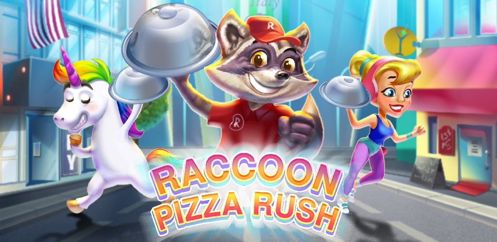 Banner of Raccoon Pizza Rush 1.0.8