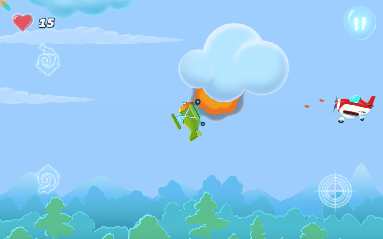 Screenshot of Quick Plane Games - air fighter sky battle ww1 ww2