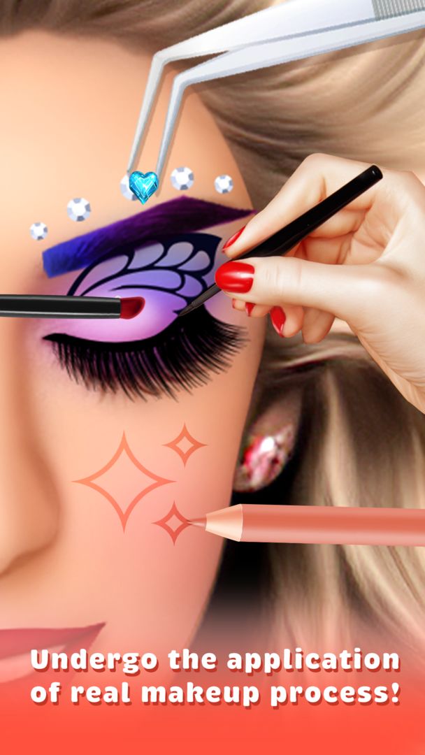 Eye Art Makeup Games For Girls Android
