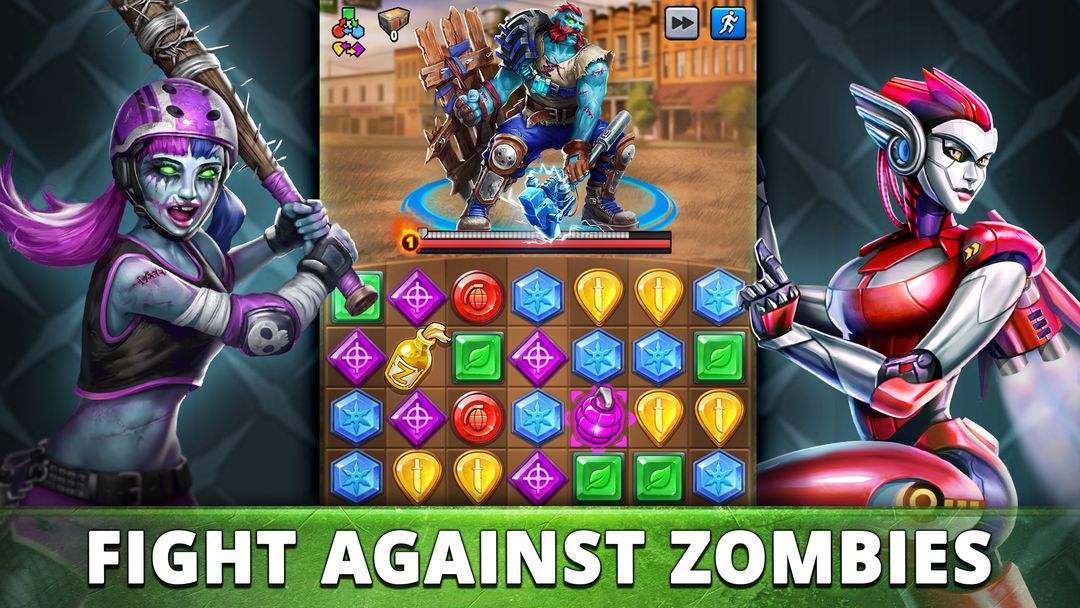 Screenshot of Puzzle Combat: Match-3 RPG
