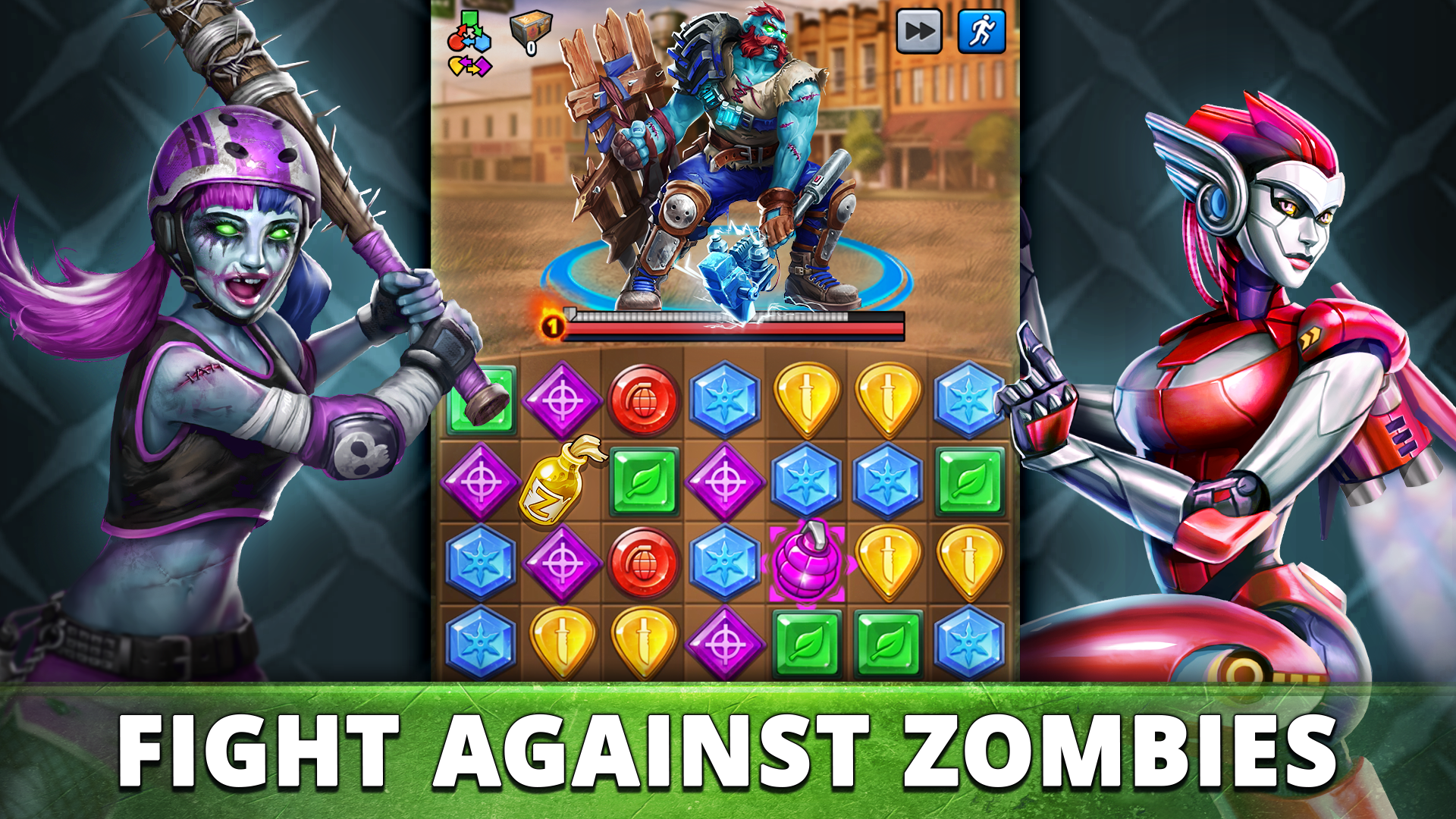 Puzzle Combat: Match-3 RPG Game Screenshot