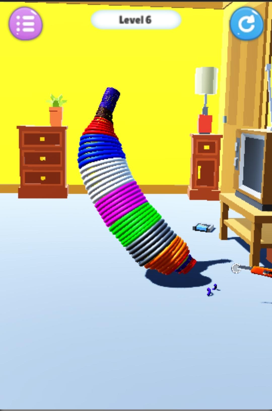 Rubber Band Slice ASMR Game Screenshot