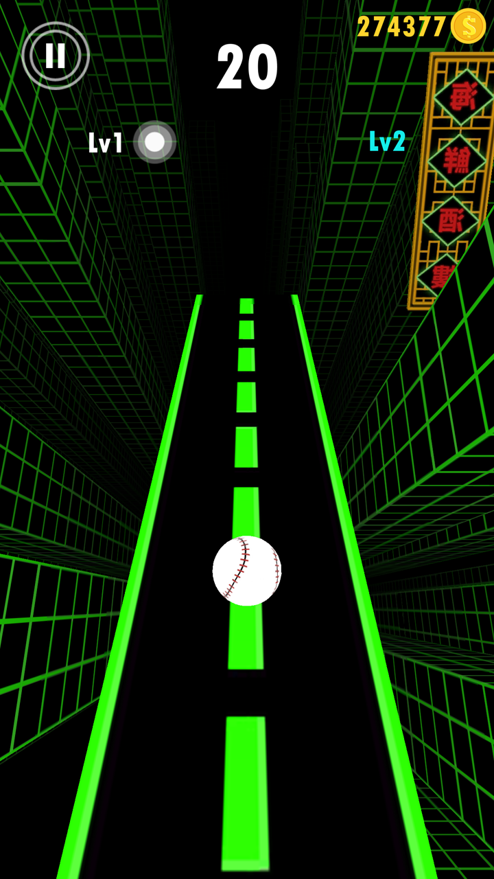 Slope Ball screenshot game