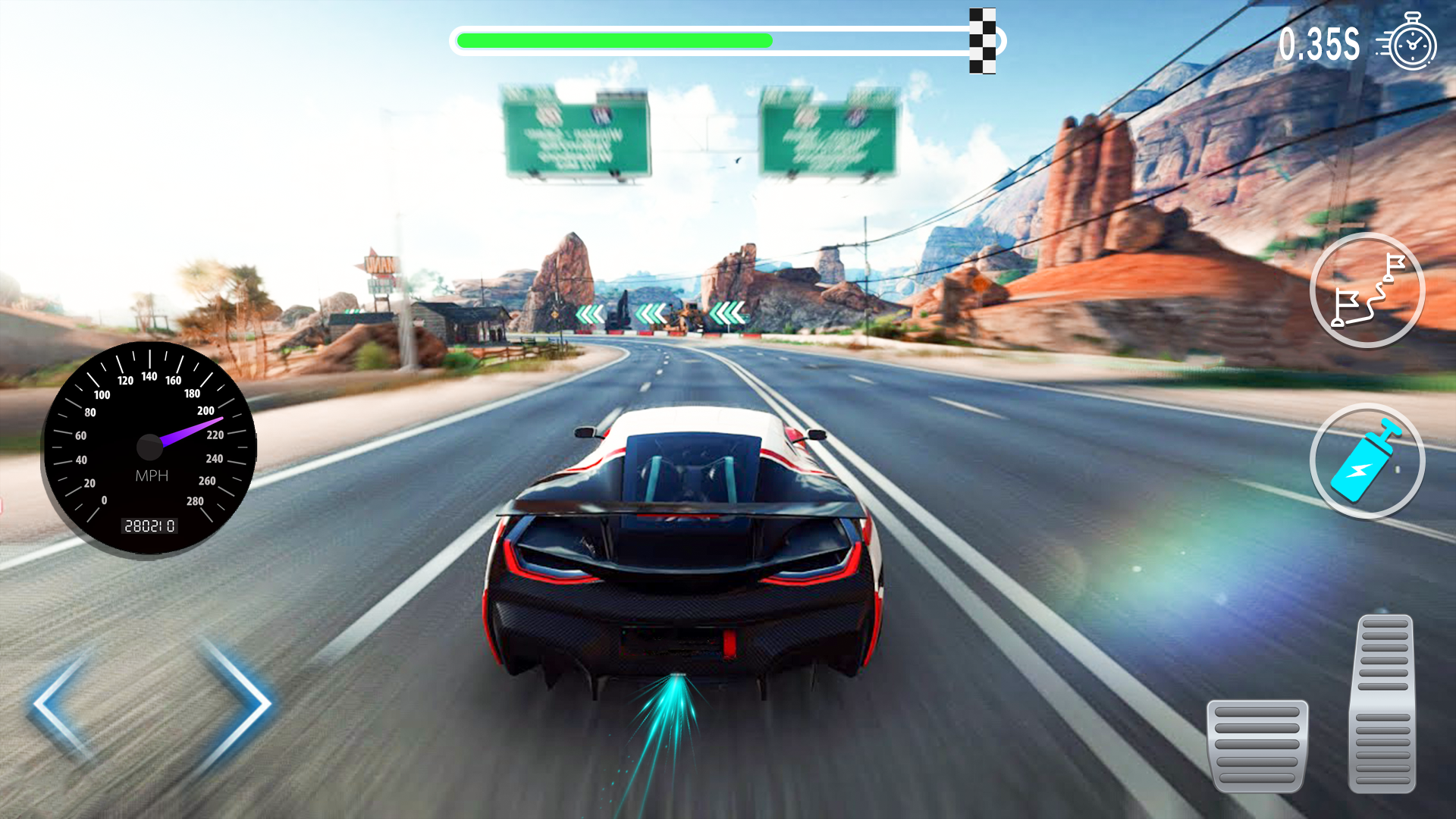 Screenshot 2 of Traffic Racing Car Simulator 