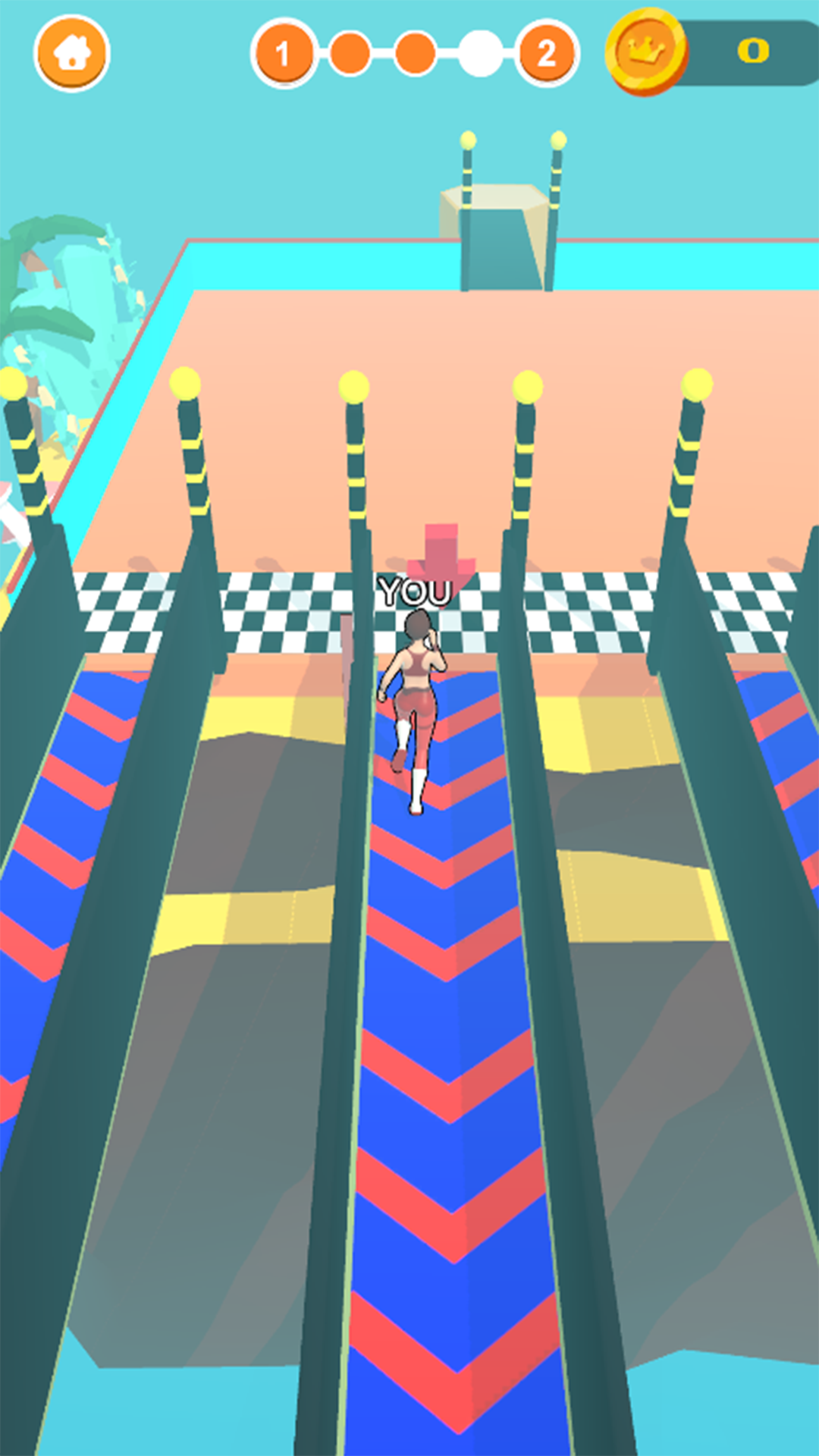 Twerk Race 3D Fun Run Game ภาพหน้าจอเกม