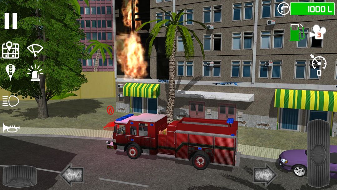 Fire Engine Simulator遊戲截圖