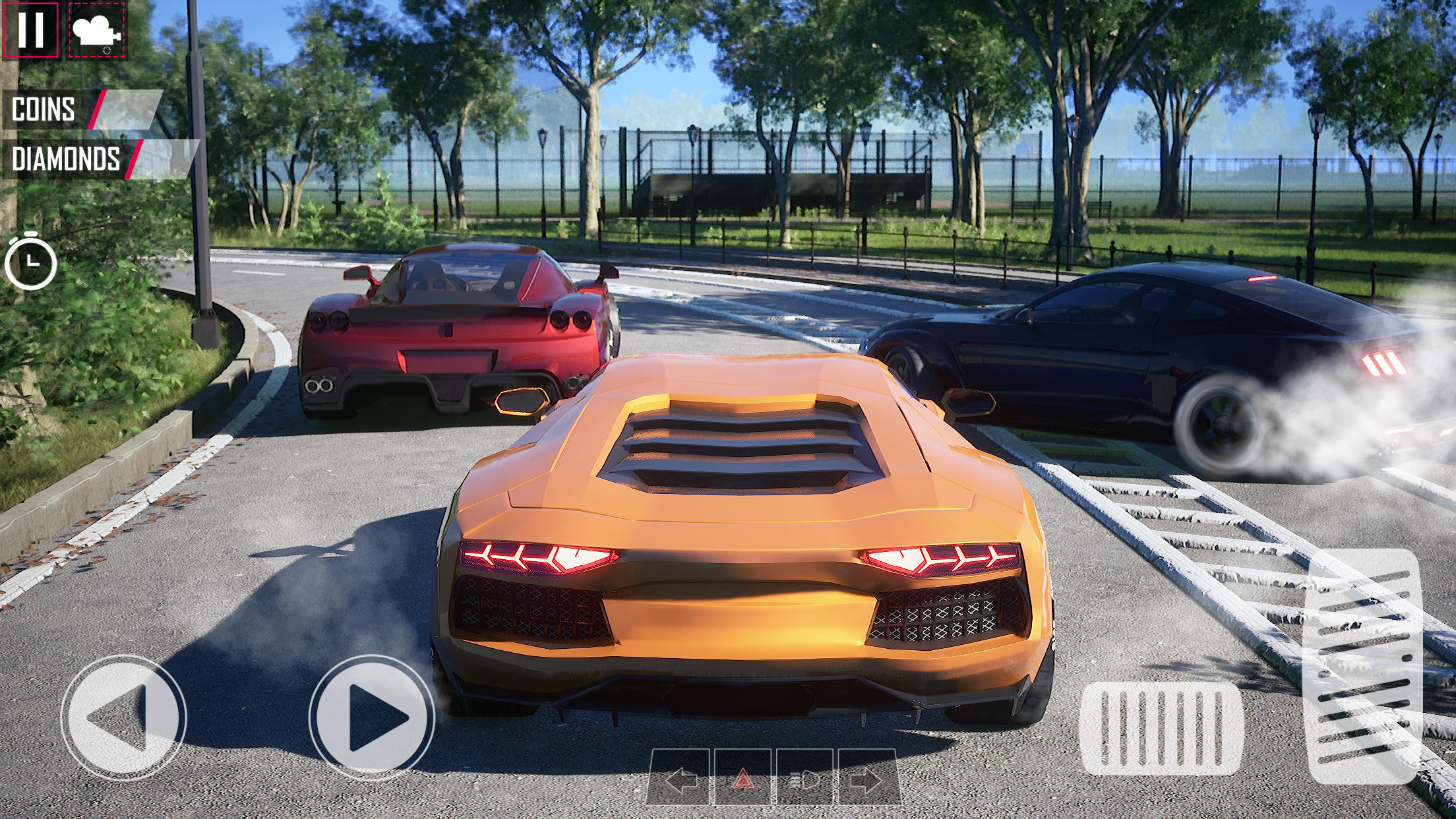 Cuplikan Layar Game Exhaust: Multiplayer Racing