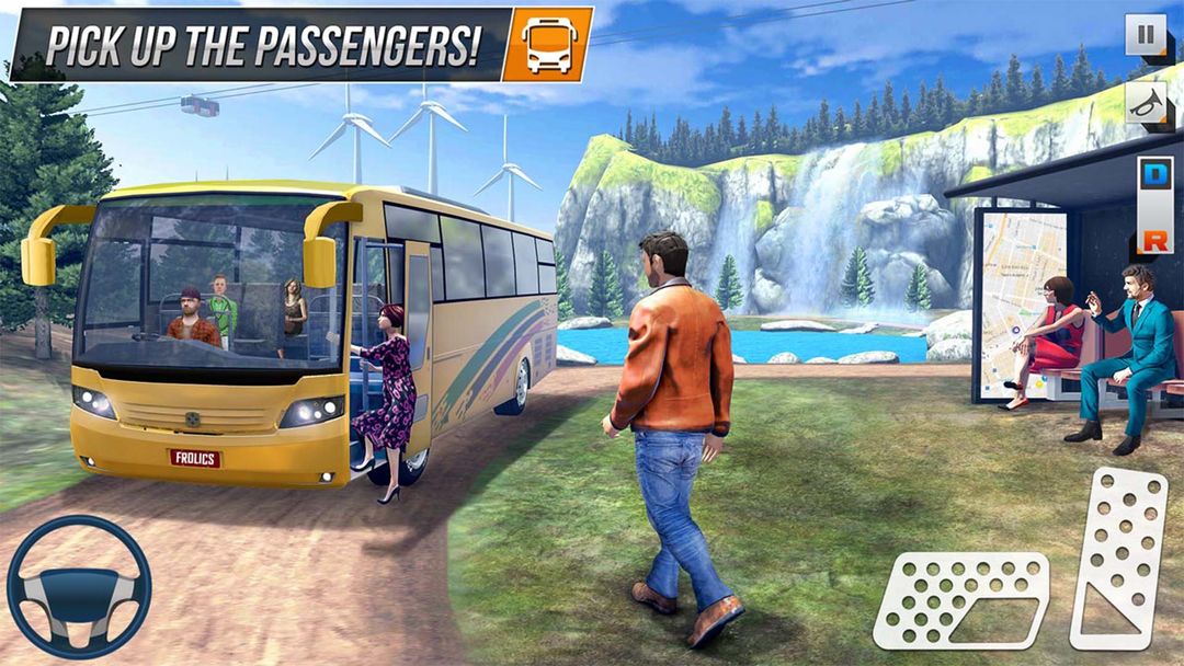 Screenshot of Modern Bus Simulator: Bus Game