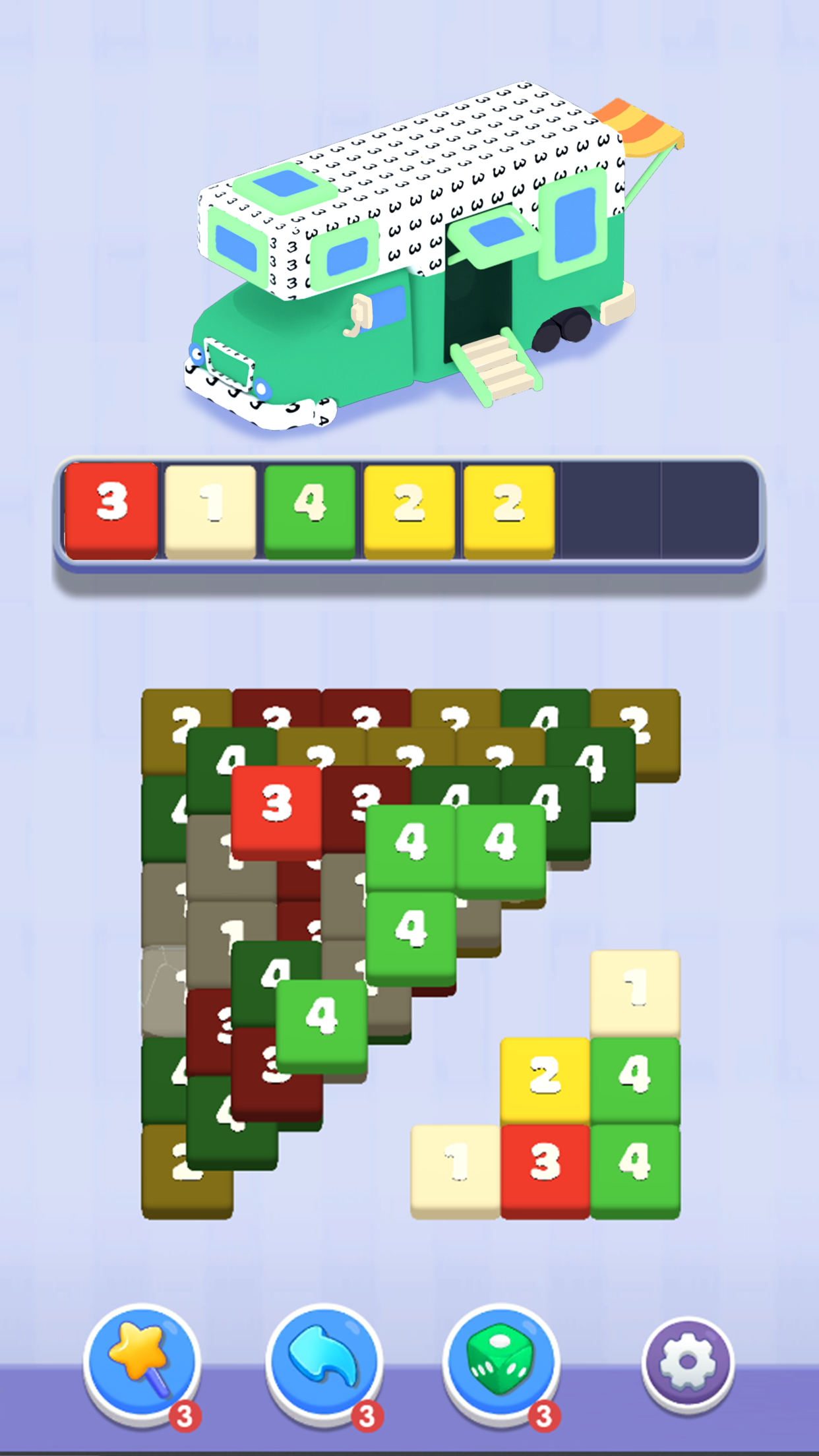 Color Match 3D - Tile Games Game Screenshot