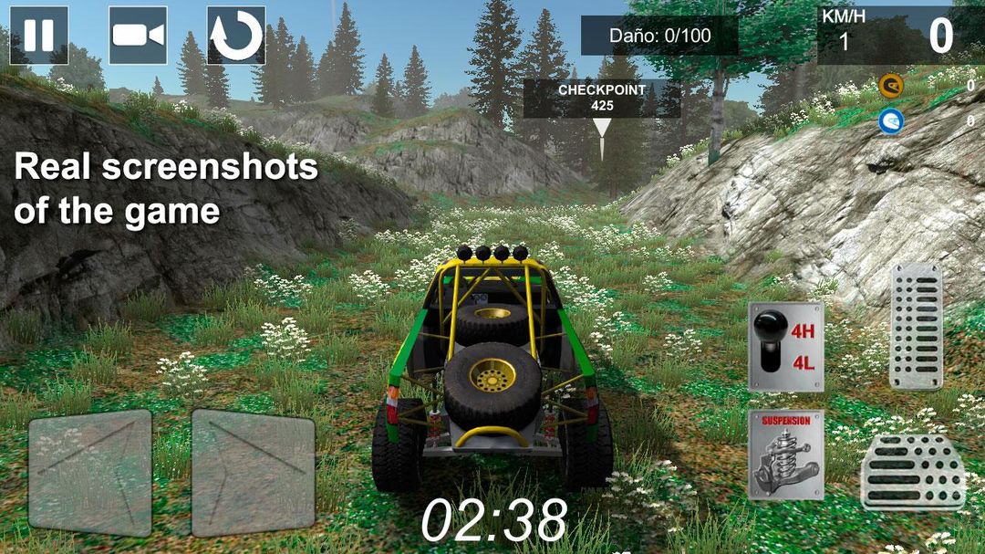 Screenshot of TOP OFFROAD Simulator