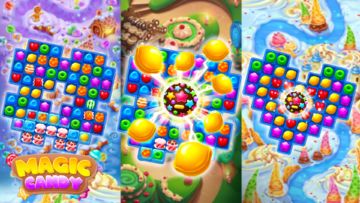 Match 3 Games: Magic Candy 게임 스크린샷
