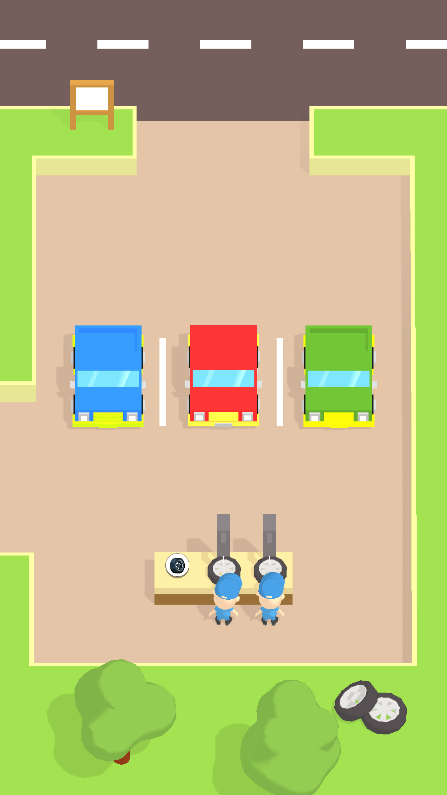 Idle Garage: Car Repair Tycoon Game Screenshot
