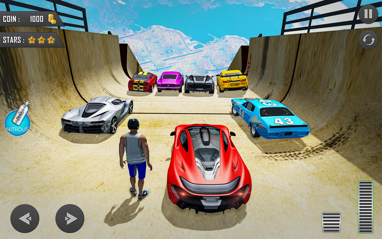 Скриншот игры Ultimate Car Stunt-Mega Ramp