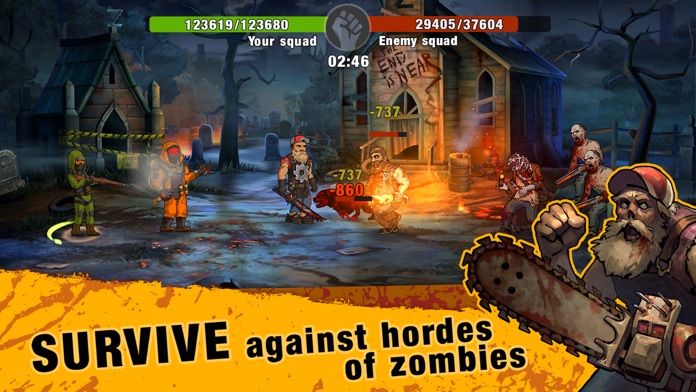 Screenshot of Zero City: Zombies Apocalypse