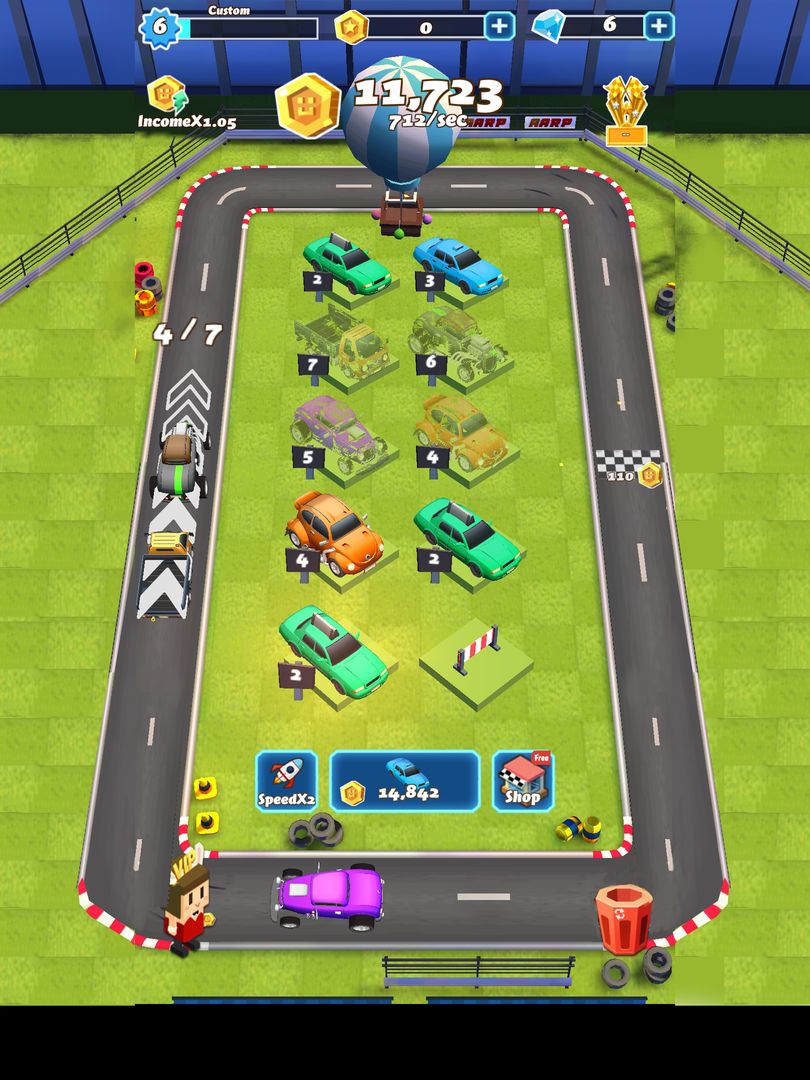 Screenshot of Racing Salon