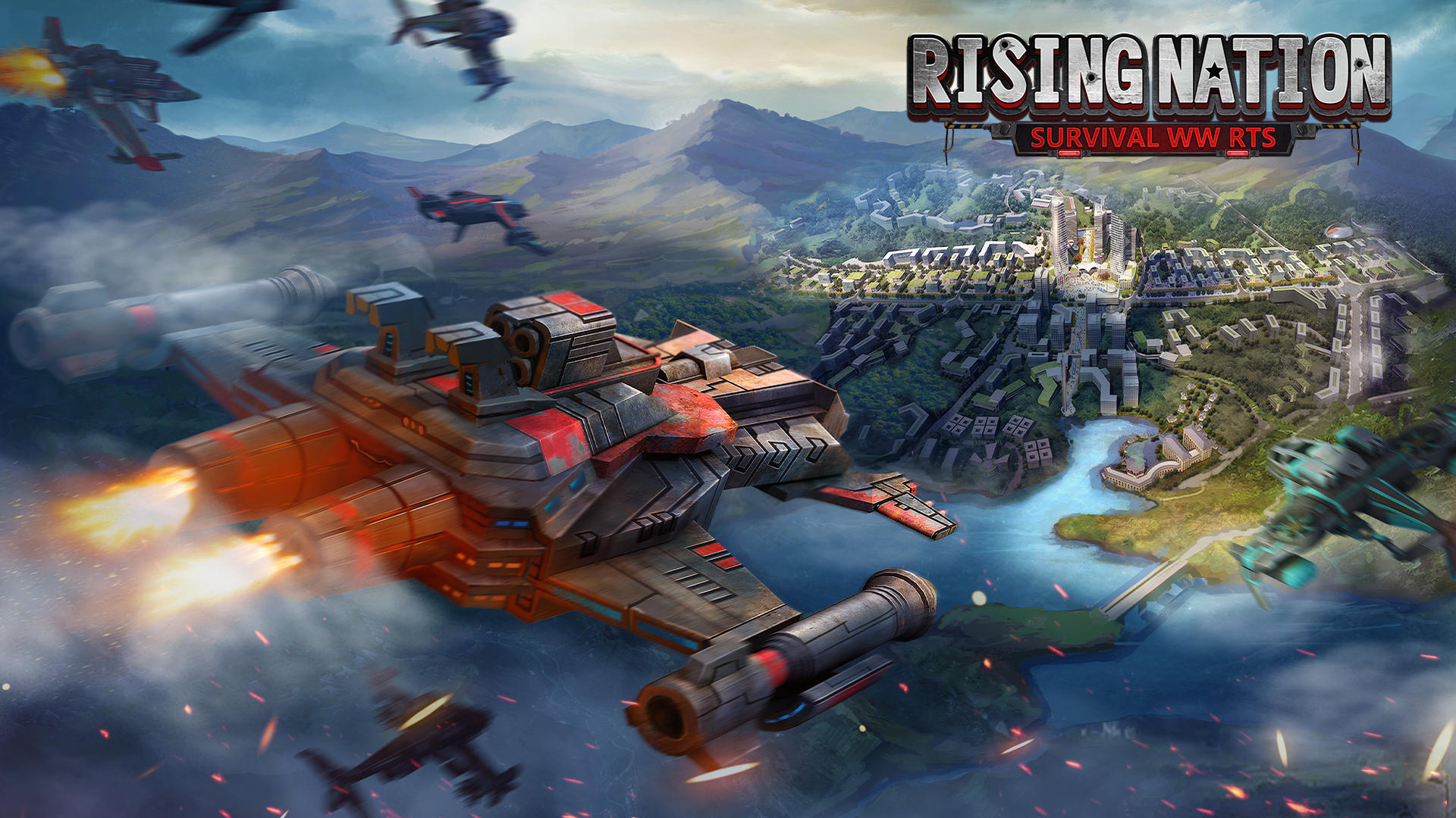 Rising Nation: Survival WW RTS Game Screenshot