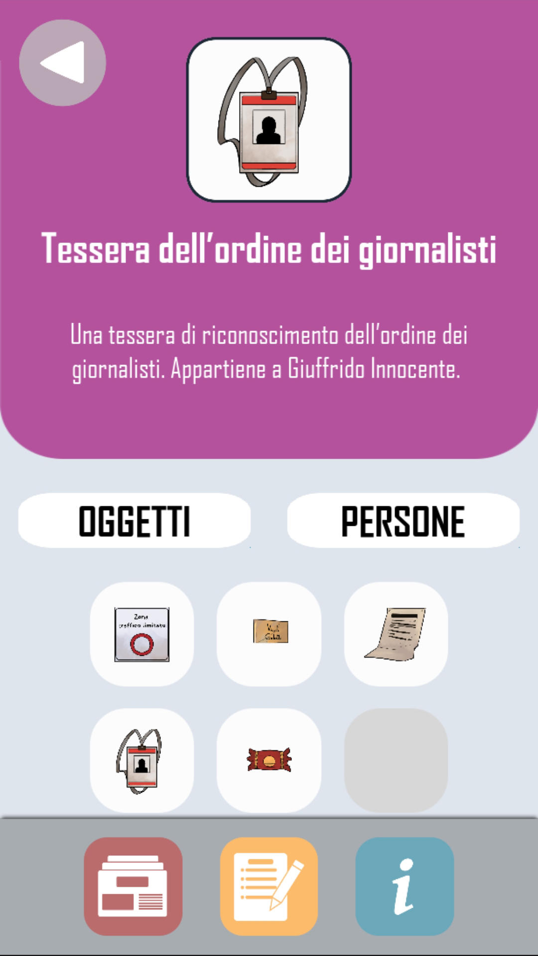 Screenshot of SO.F.I.A