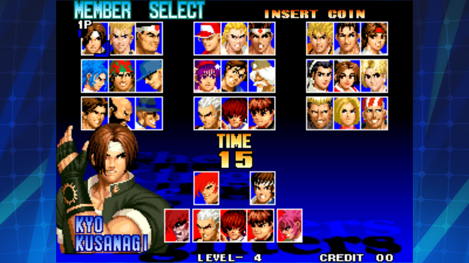 KOF '97 ACA NEOGEO Game Screenshot