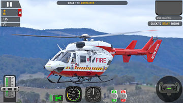 Captura de Tela do Jogo US Helicopter Simulator Games