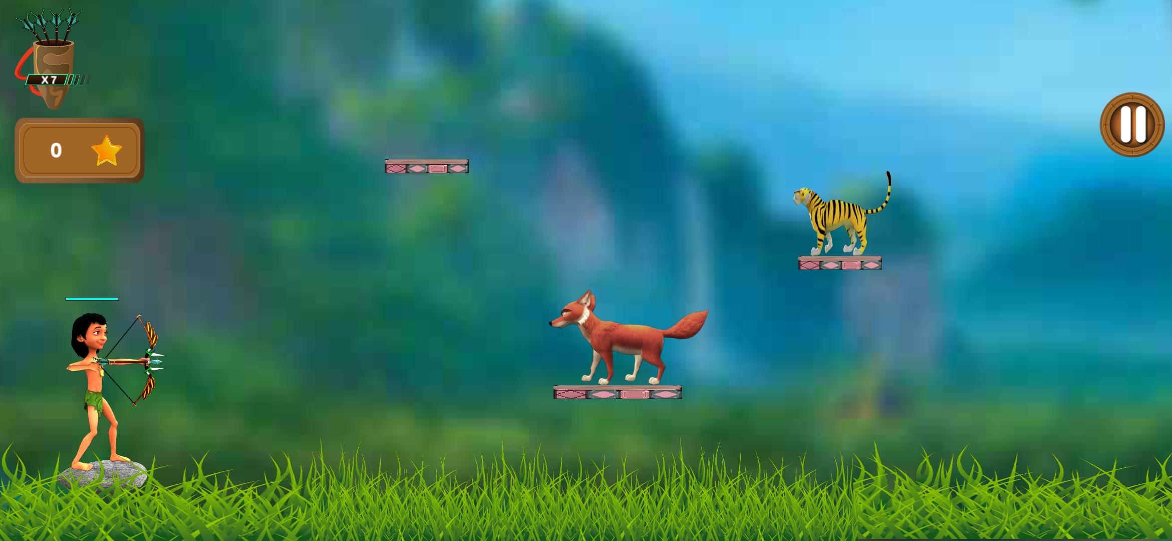 Mowgli Archer Hero Game Screenshot