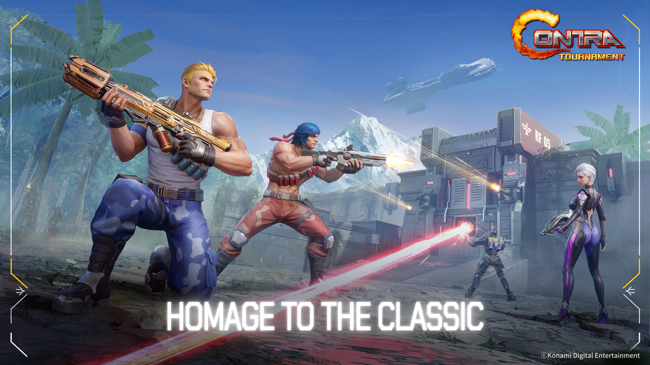Contra: Tournament Game Screenshot