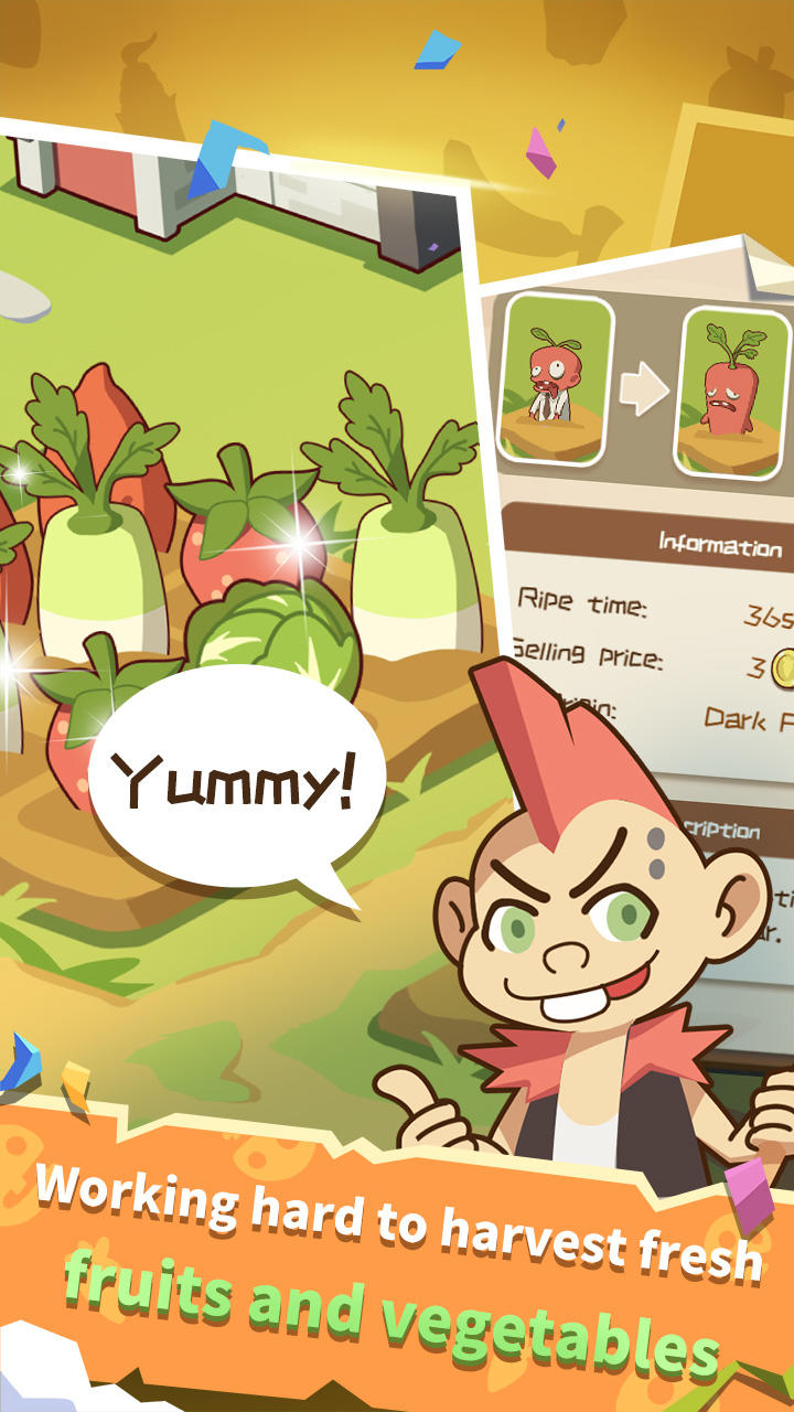Zombie Farm Game Screenshot