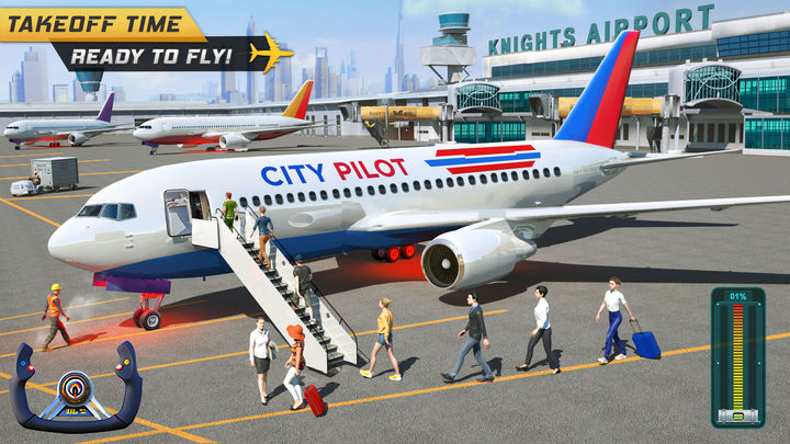 Screenshot 1 of Airplane Game 3D: Flight Pilot 3.1.4