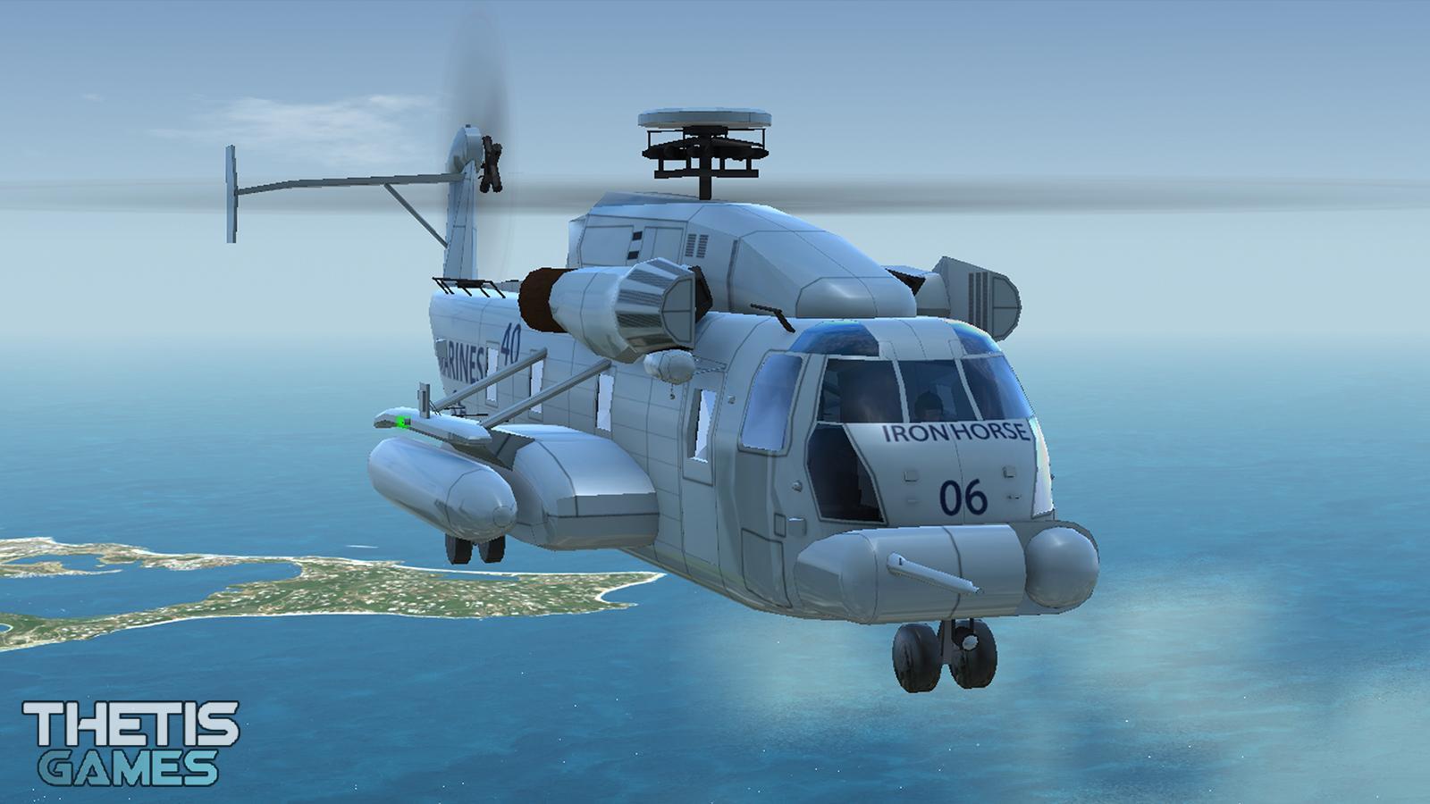 Cuplikan Layar Game Helicopter Simulator SimCopter