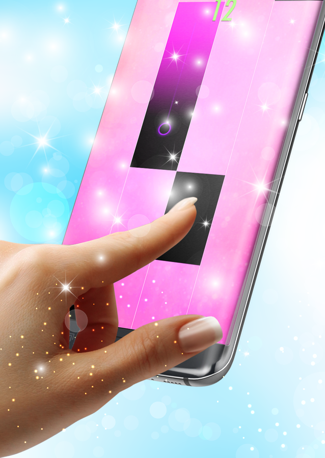 Shape Of You piano tiles Game Screenshot