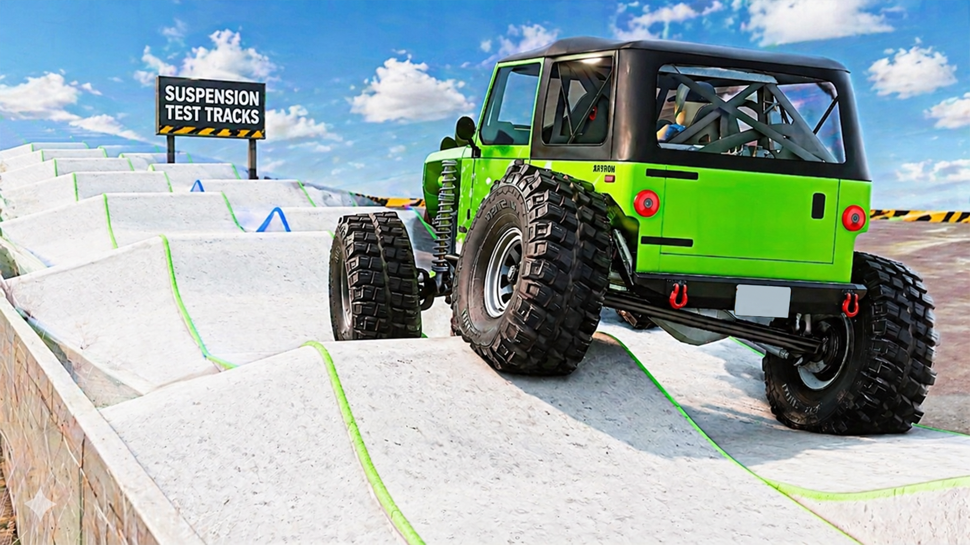 Car Suspension Test Game Screenshot