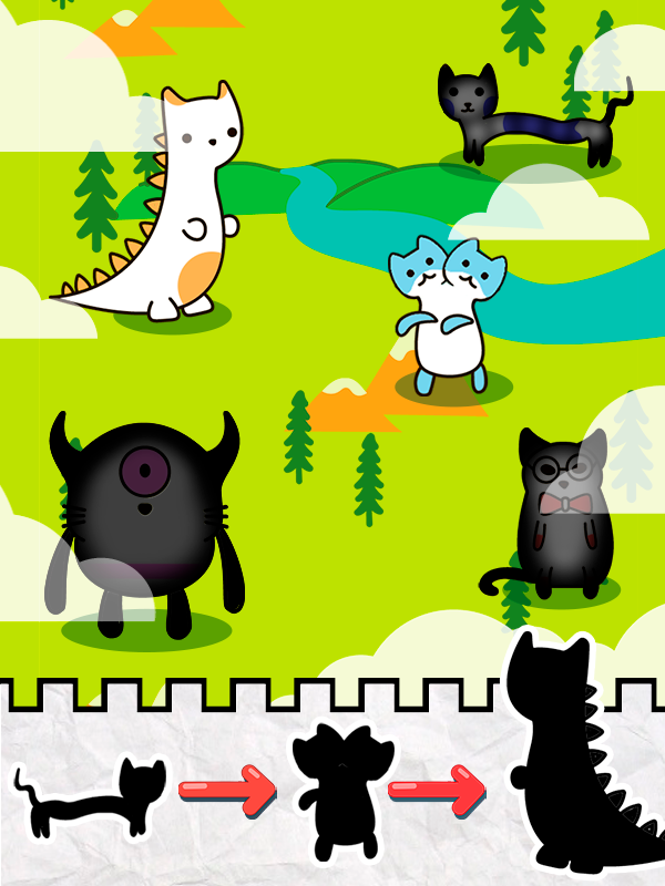 Merge Cats Jogo Idle Monsters versão móvel andróide iOS apk baixar  gratuitamente-TapTap