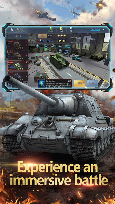 World War Tanks 게임 스크린 샷