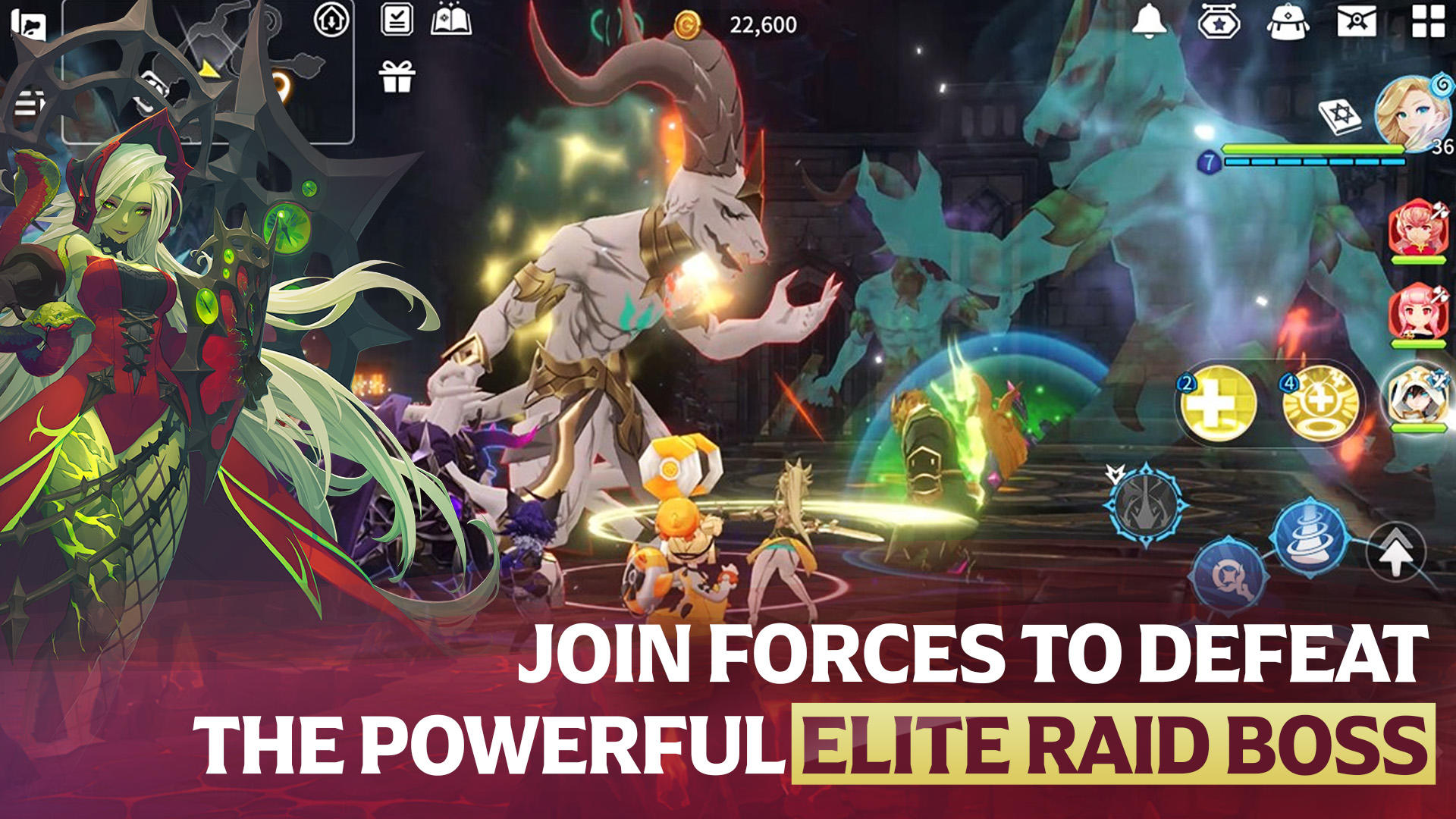 Summoners War: Chronicles Game Screenshot