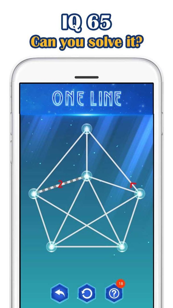 One Line Deluxe - one touch dr screenshot game