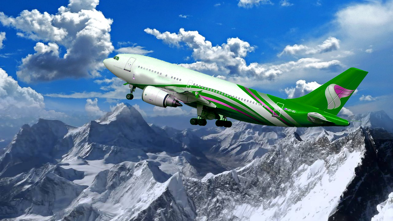 Super Jet Flight Simulator 3D Game Screenshot