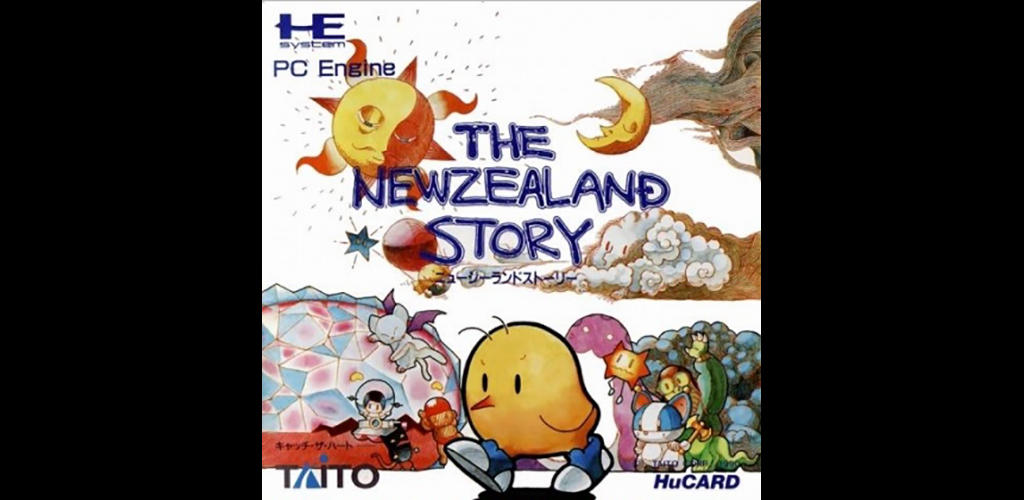 Captura de Tela do Vídeo de NewZealand Story PCE