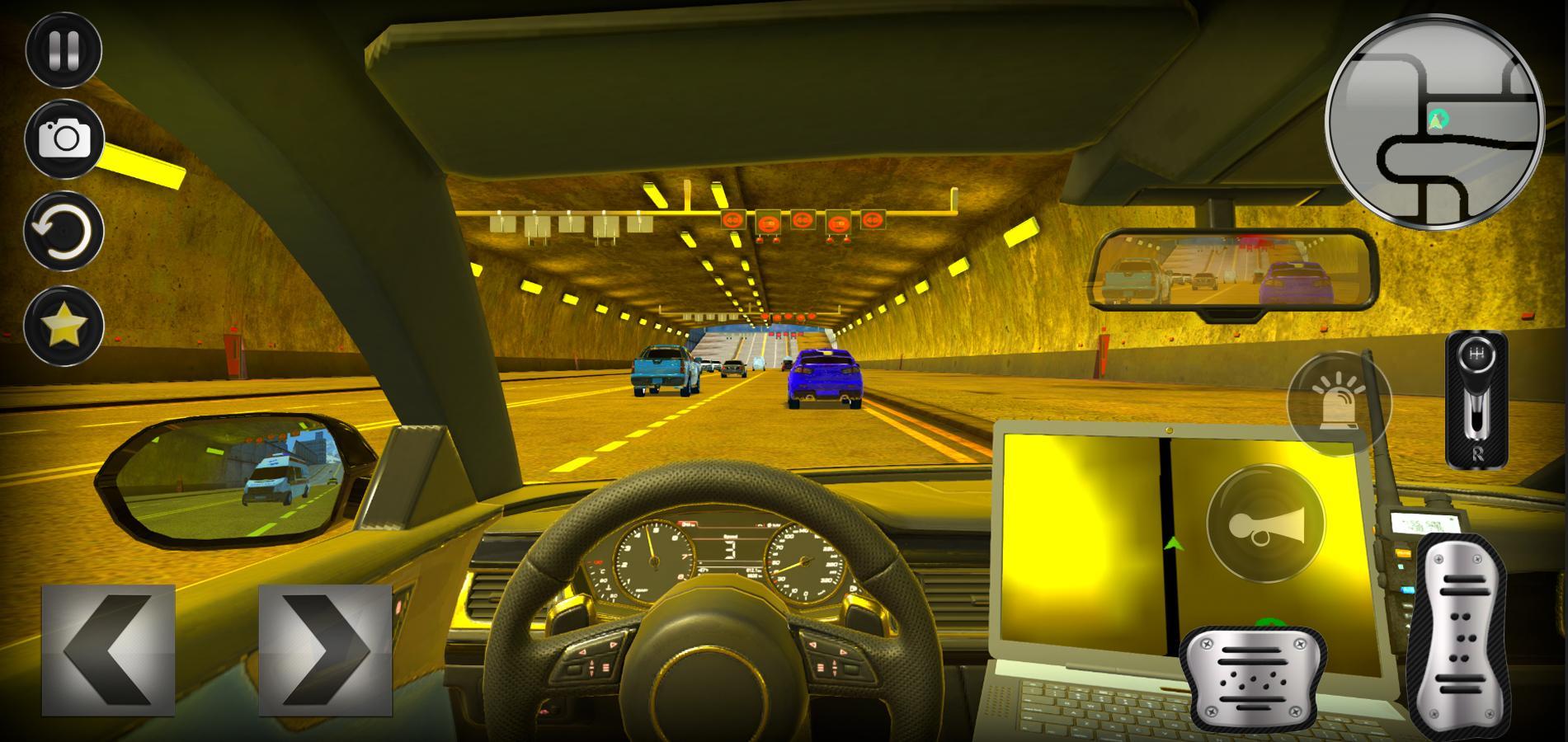 Police Car Drift شرطة الهجوله Game Screenshot