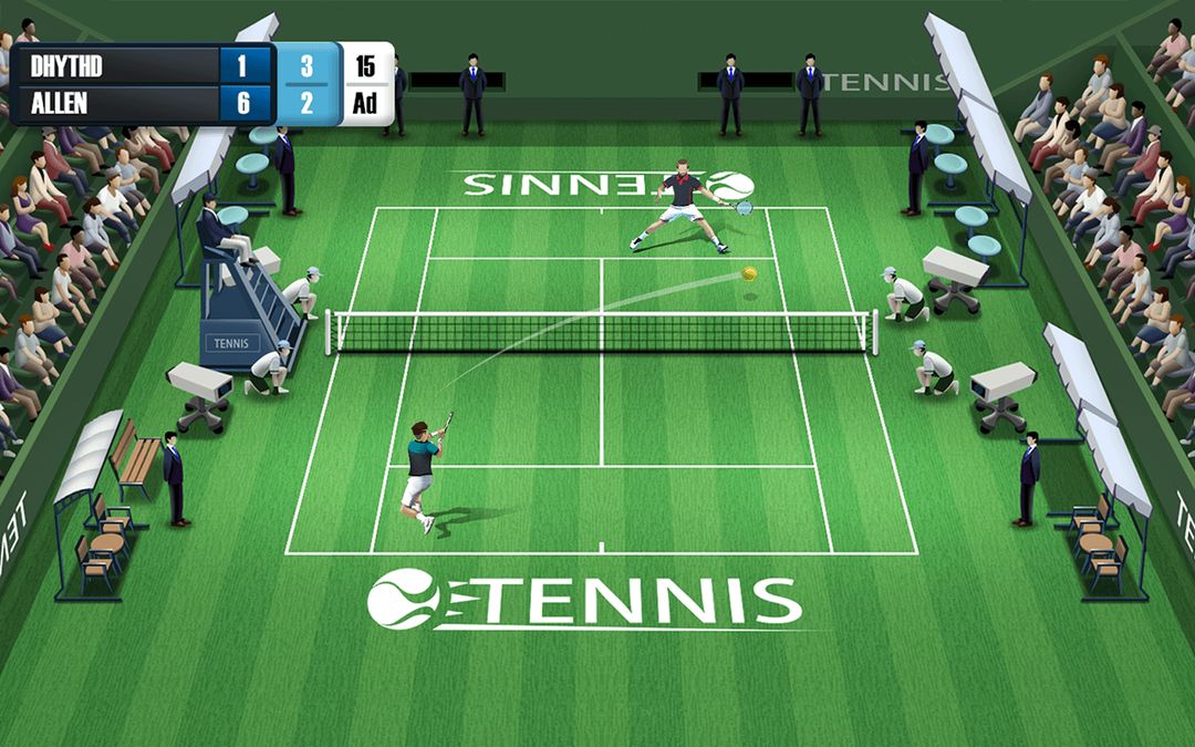 Pocket Tennis League screenshot game