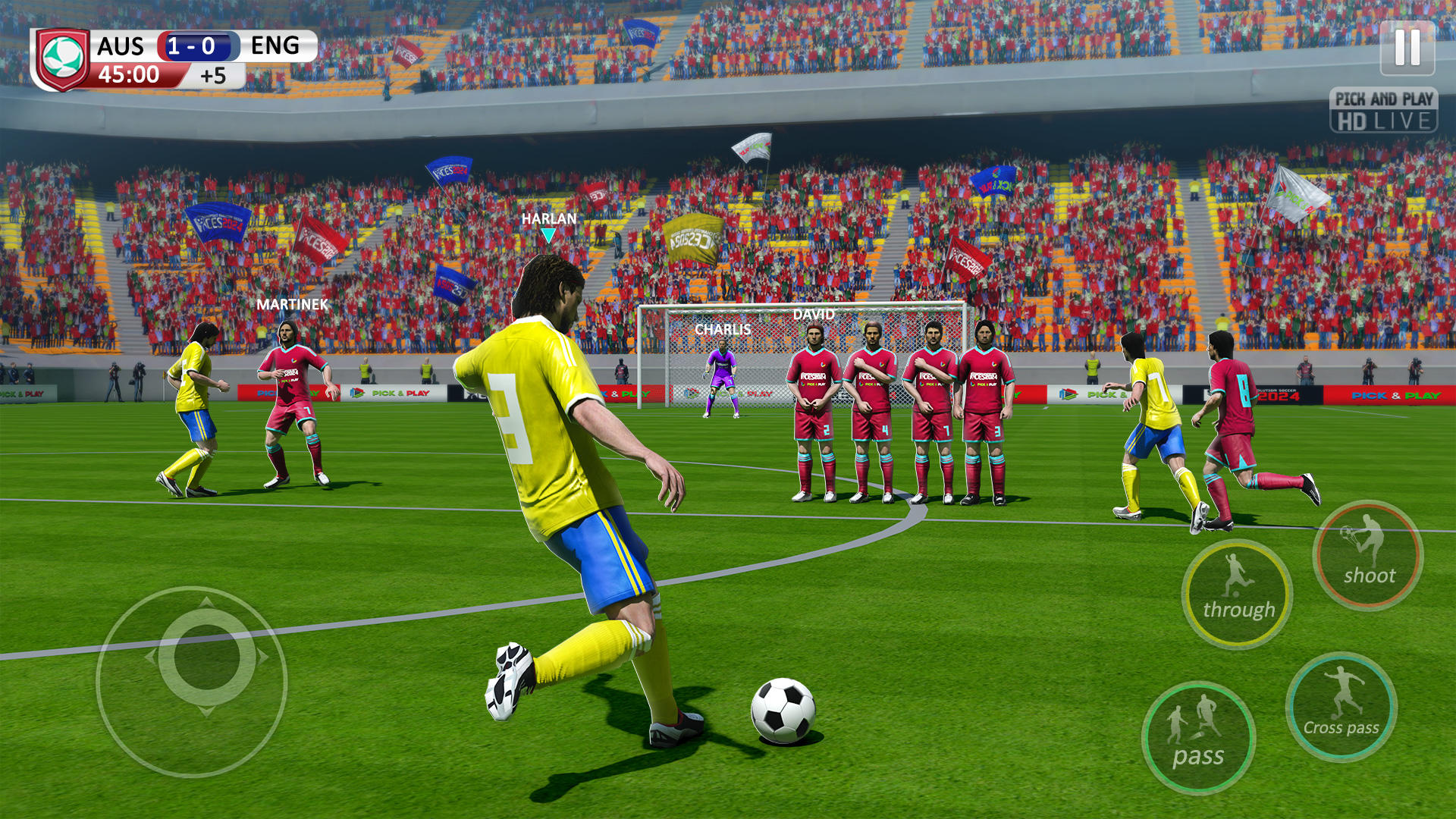 Real Soccer Football Game 3D遊戲截圖