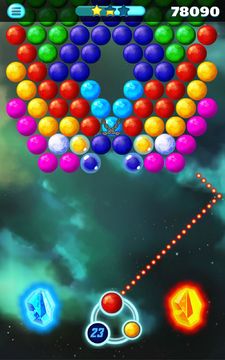Supernova Bubble Puzzle Game Screenshot