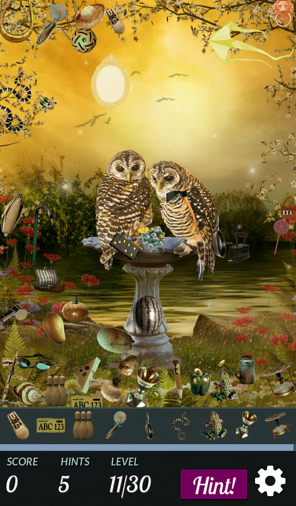 Hidden Object: Little Lovebugs 遊戲截圖