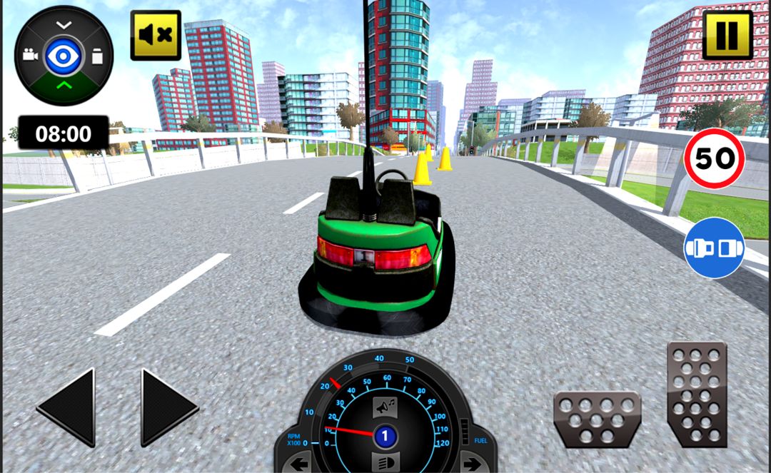 Screenshot of Bumper Cars Driving School