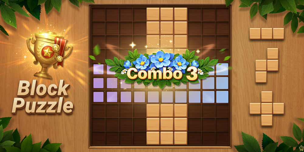 Screenshot of QBlock: Wood Block Puzzle Game