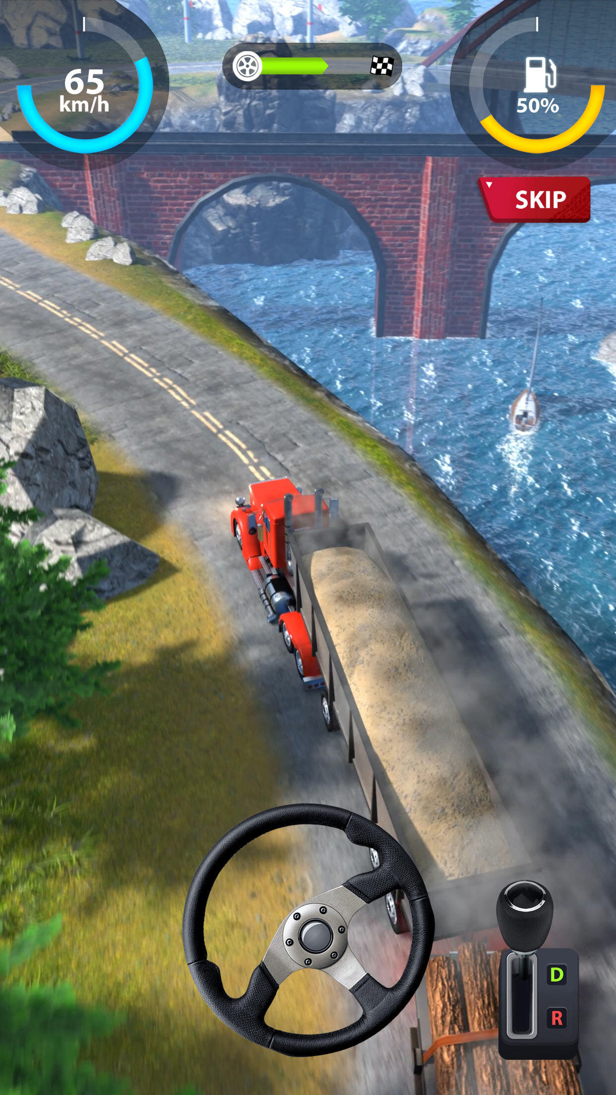 Offroad Runner 게임 스크린샷