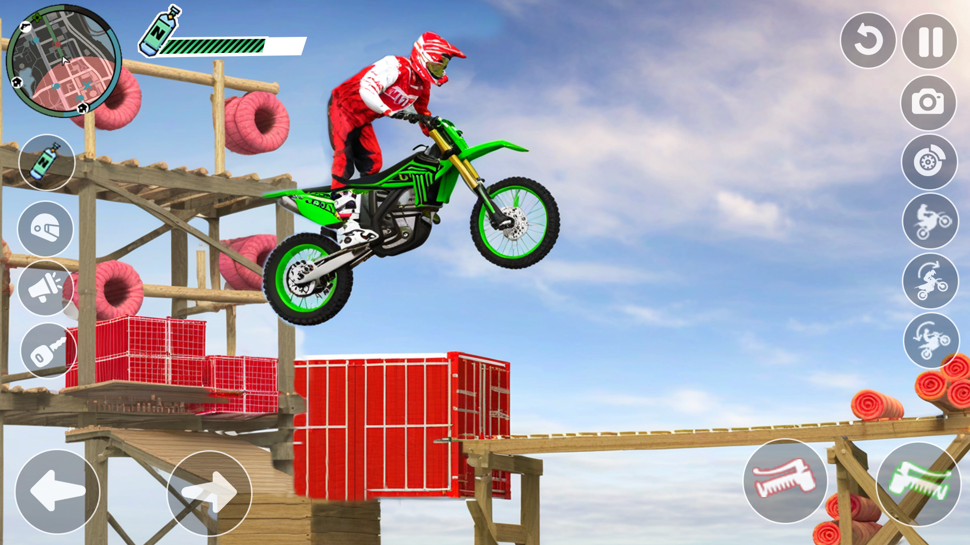 Dirt Bike Moto Stunt Game 2025 Game Screenshot