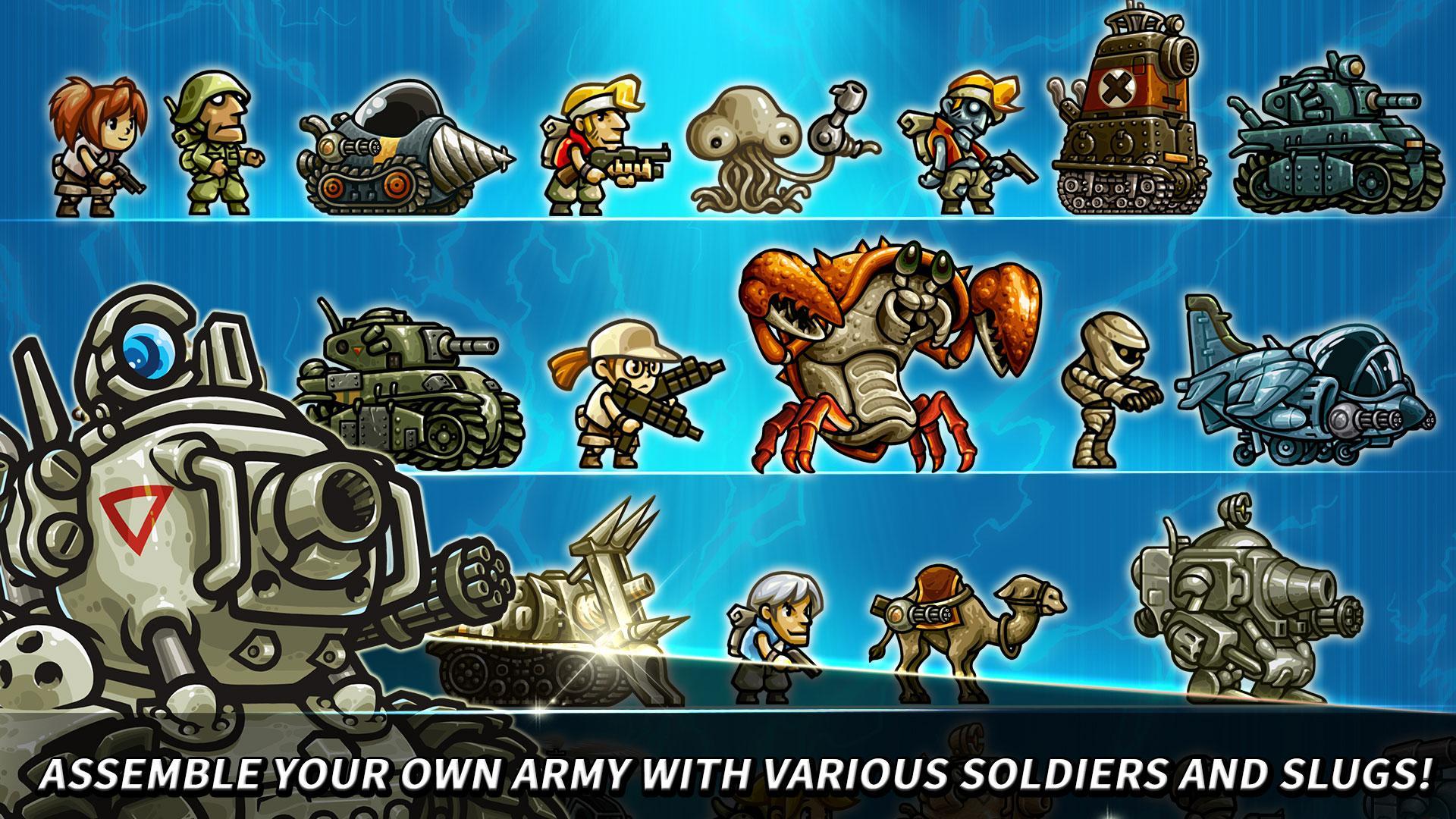 Metal Slug Infinity : Idle Game Game Screenshot