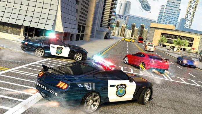 Police Simulator Cop Car 3D Game Screenshot