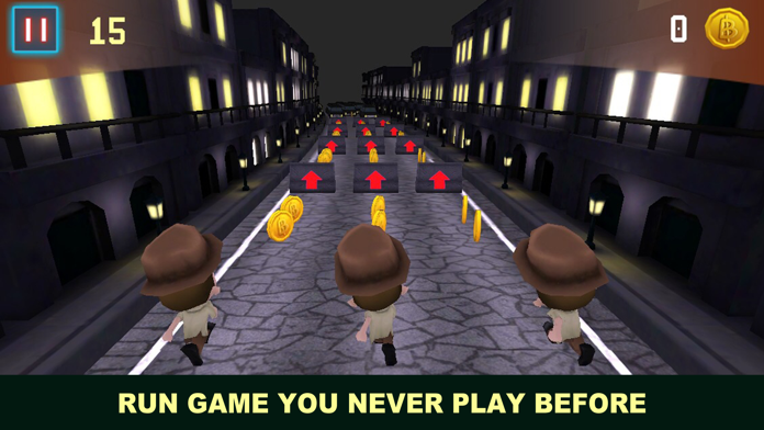 Triple Run Cube && Stampede Three 3D:  sprint rush Game Screenshot