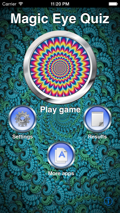 Magic Eye Stereogram Quiz Game Screenshot